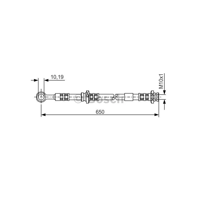 Flexible de frein BOSCH 1 987 476 364