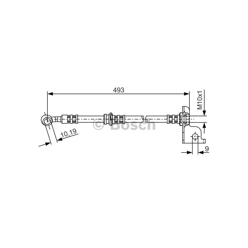 Flexible de frein BOSCH 1 987 476 371