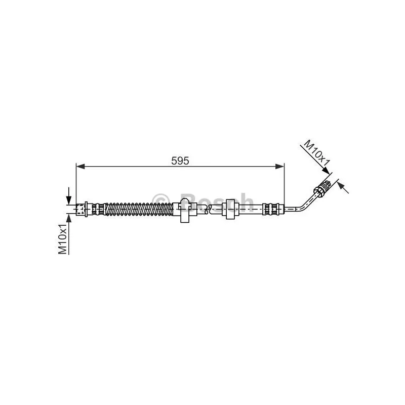 Flexible de frein BOSCH 1 987 476 374