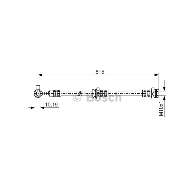 Flexible de frein BOSCH 1 987 476 376