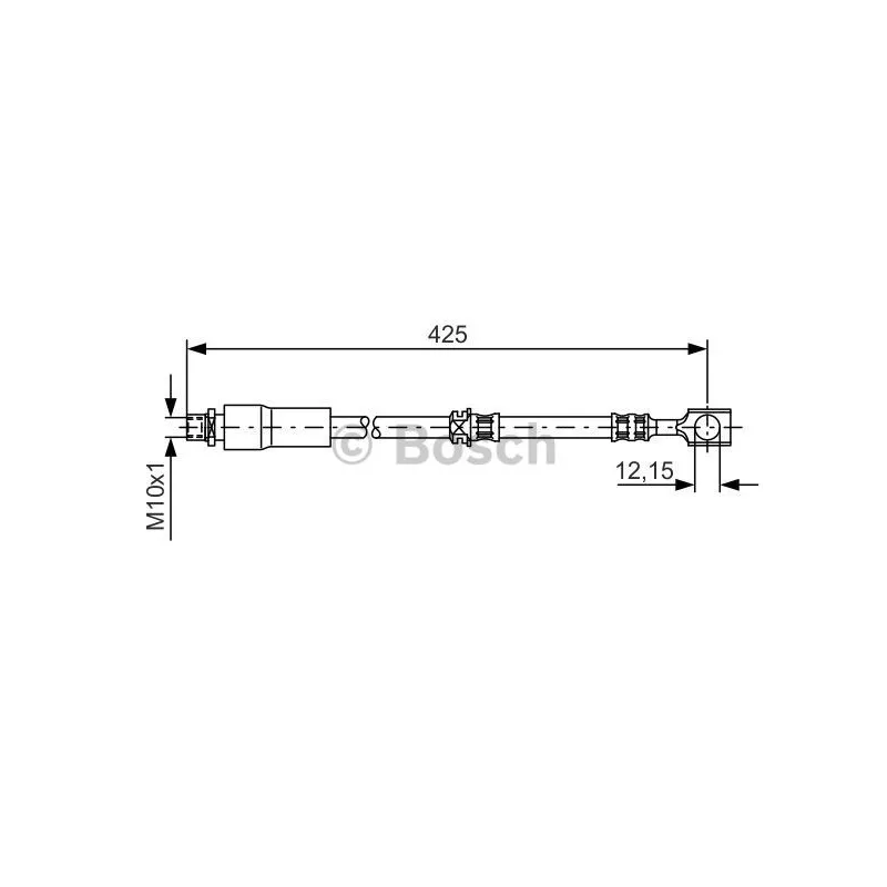Flexible de frein BOSCH 1 987 476 386