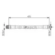 Flexible de frein BOSCH 1 987 476 391 - Visuel 1