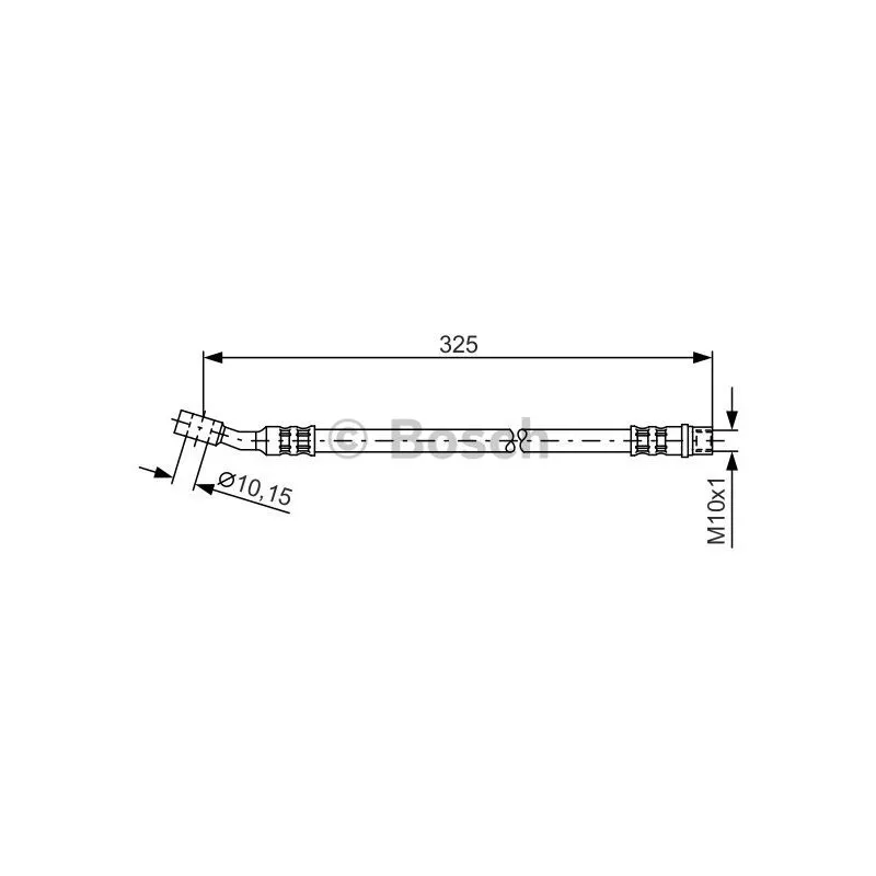 Flexible de frein BOSCH 1 987 476 394