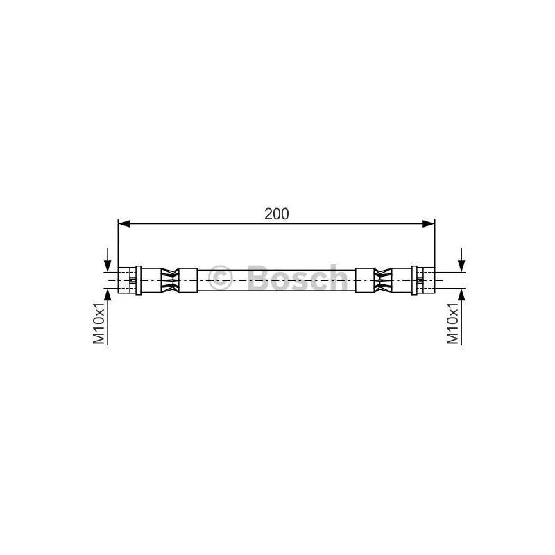 Flexible de frein BOSCH 1 987 476 402