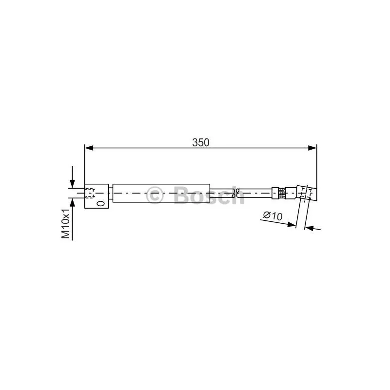 Flexible de frein BOSCH 1 987 476 409