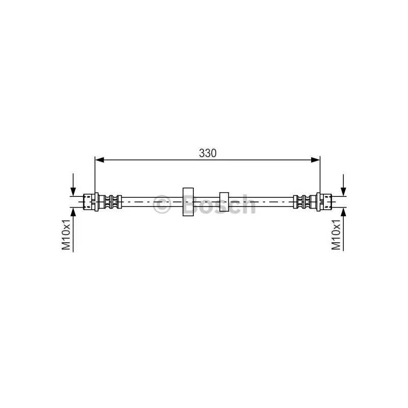 Flexible de frein BOSCH 1 987 476 411
