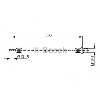 Flexible de frein BOSCH 1 987 476 412