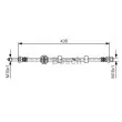 Flexible de frein BOSCH 1 987 476 415 - Visuel 1