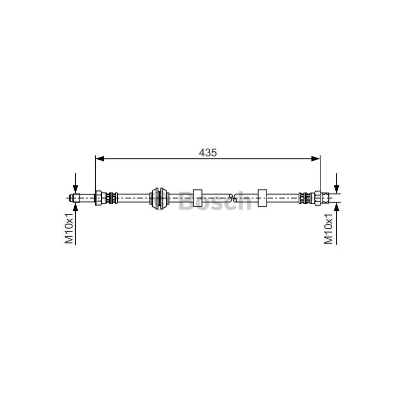 Flexible de frein BOSCH 1 987 476 415