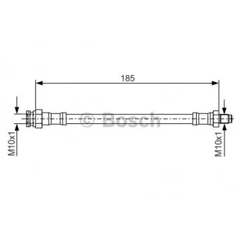 Flexible de frein BOSCH 1 987 476 416