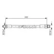 Flexible de frein BOSCH 1 987 476 421 - Visuel 1