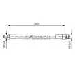 Flexible de frein BOSCH 1 987 476 424 - Visuel 1