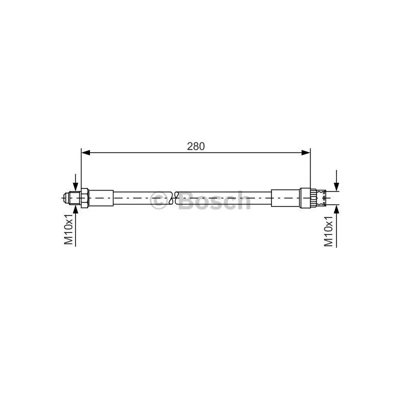 Flexible de frein BOSCH 1 987 476 424