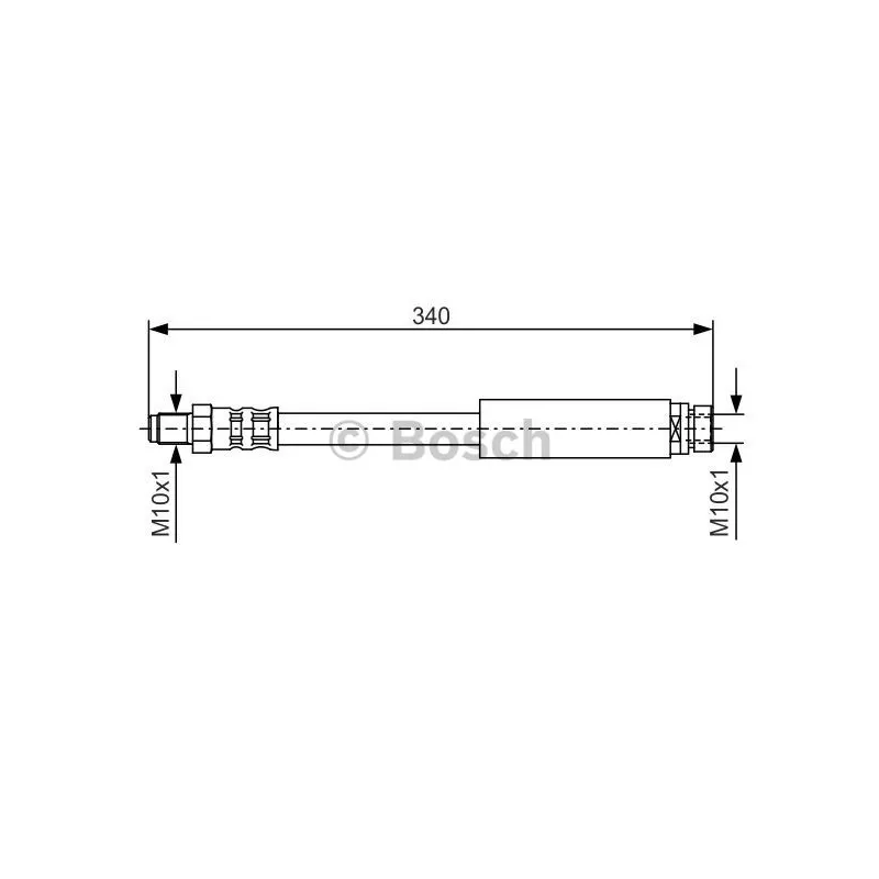Flexible de frein BOSCH 1 987 476 433