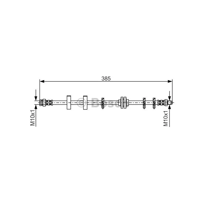 Flexible de frein BOSCH 1 987 476 438