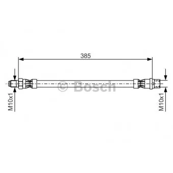 Flexible de frein BOSCH 1 987 476 439
