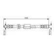 Flexible de frein BOSCH 1 987 476 443 - Visuel 1