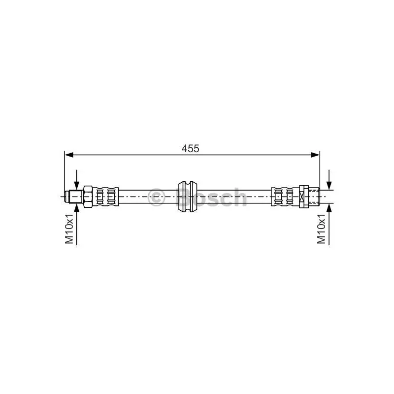 Flexible de frein BOSCH 1 987 476 444