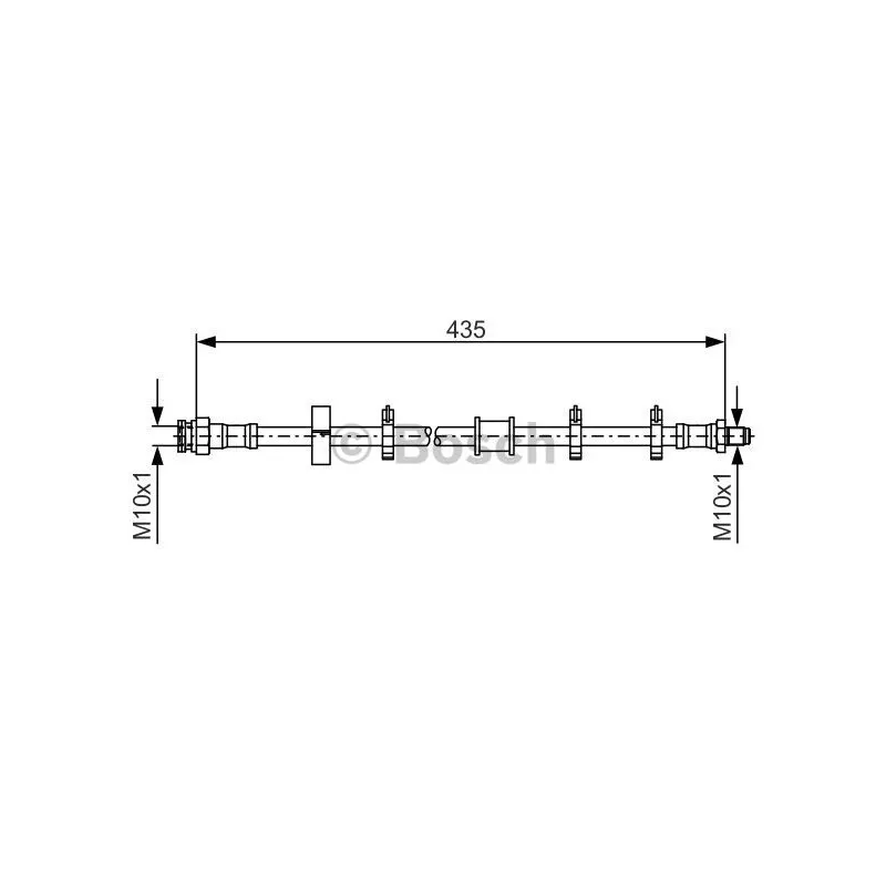 Flexible de frein BOSCH 1 987 476 445