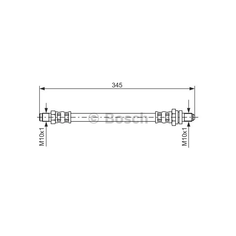Flexible de frein BOSCH 1 987 476 447