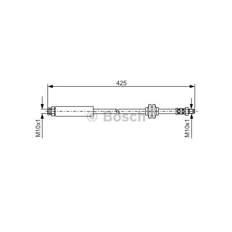 Flexible de frein BOSCH 1 987 476 451