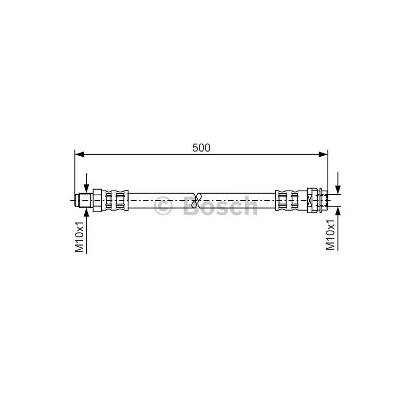 Flexible de frein BOSCH 1 987 476 453