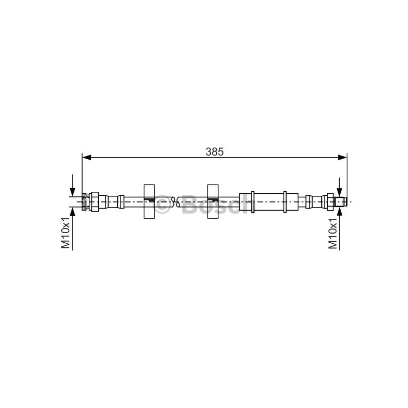 Flexible de frein BOSCH 1 987 476 460