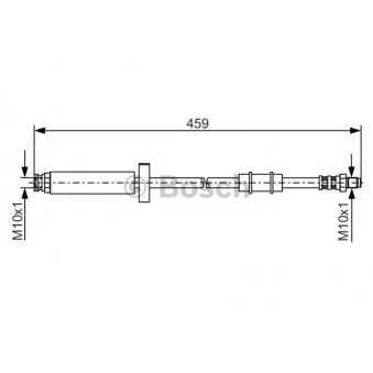 Flexible de frein BOSCH 1 987 476 462