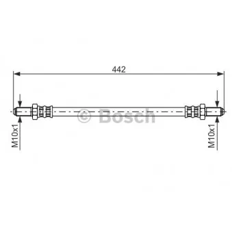 Flexible de frein BOSCH 1 987 476 469
