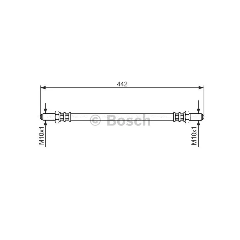 Flexible de frein BOSCH 1 987 476 469