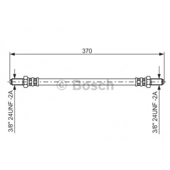 Flexible de frein BOSCH 1 987 476 475