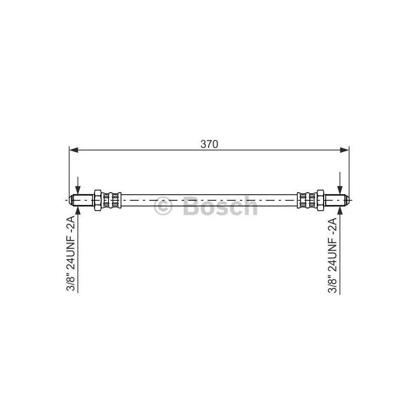 Flexible de frein BOSCH 1 987 476 475