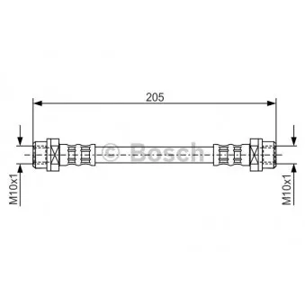 Flexible de frein BOSCH 1 987 476 477