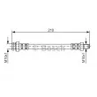 Flexible de frein BOSCH 1 987 476 502 - Visuel 1