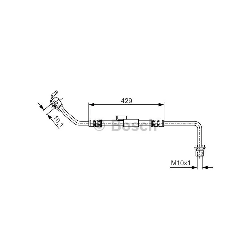 Flexible de frein BOSCH 1 987 476 510