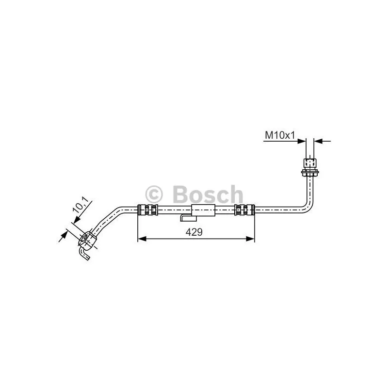 Flexible de frein BOSCH 1 987 476 511