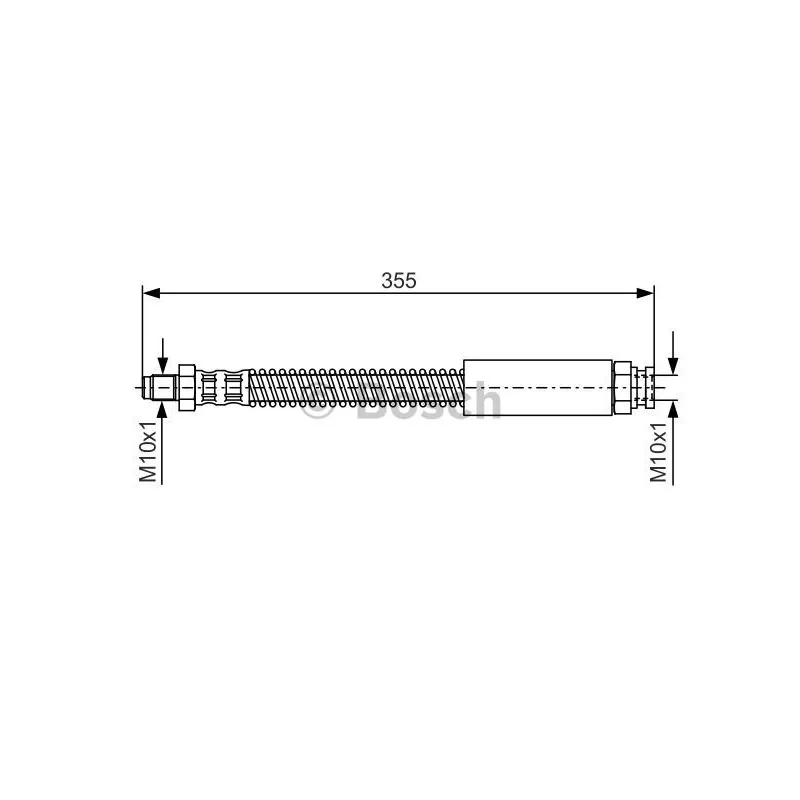 Flexible de frein BOSCH 1 987 476 519