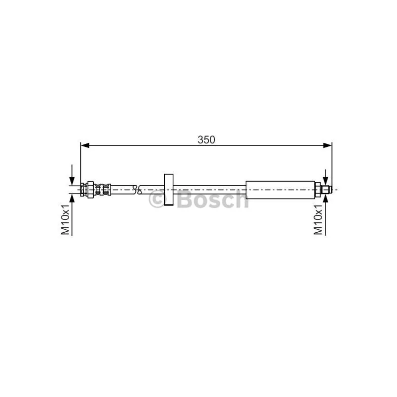 Flexible de frein BOSCH 1 987 476 520