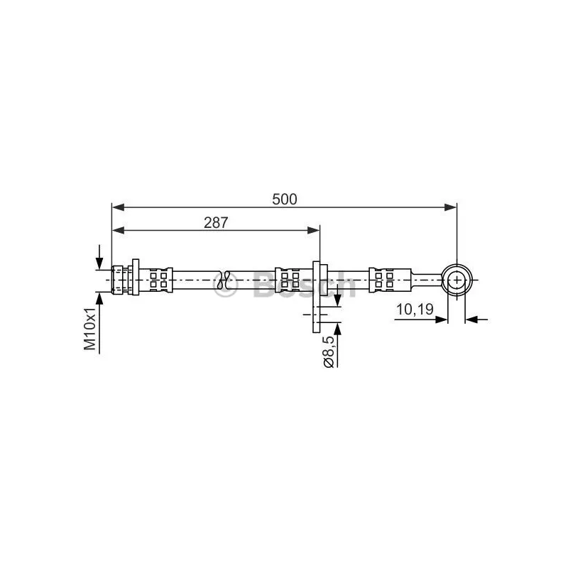 Flexible de frein BOSCH 1 987 476 526