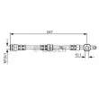 Flexible de frein BOSCH 1 987 476 542 - Visuel 1