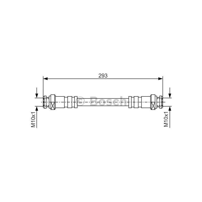 Flexible de frein BOSCH 1 987 476 543