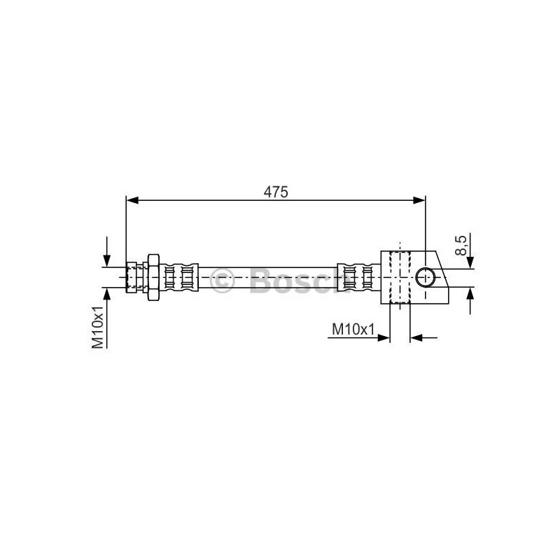 Flexible de frein BOSCH 1 987 476 549
