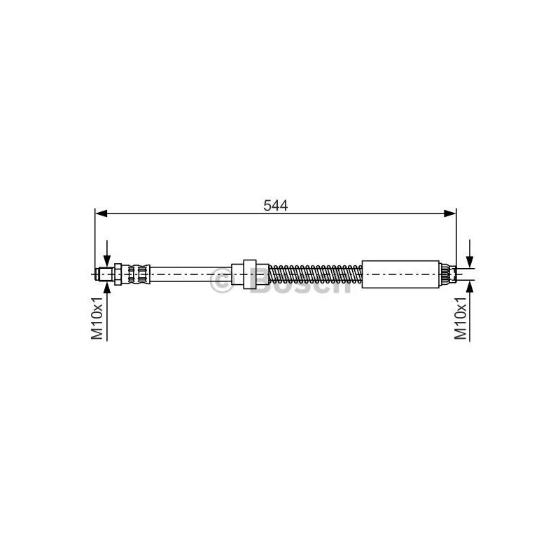 Flexible de frein BOSCH 1 987 476 559