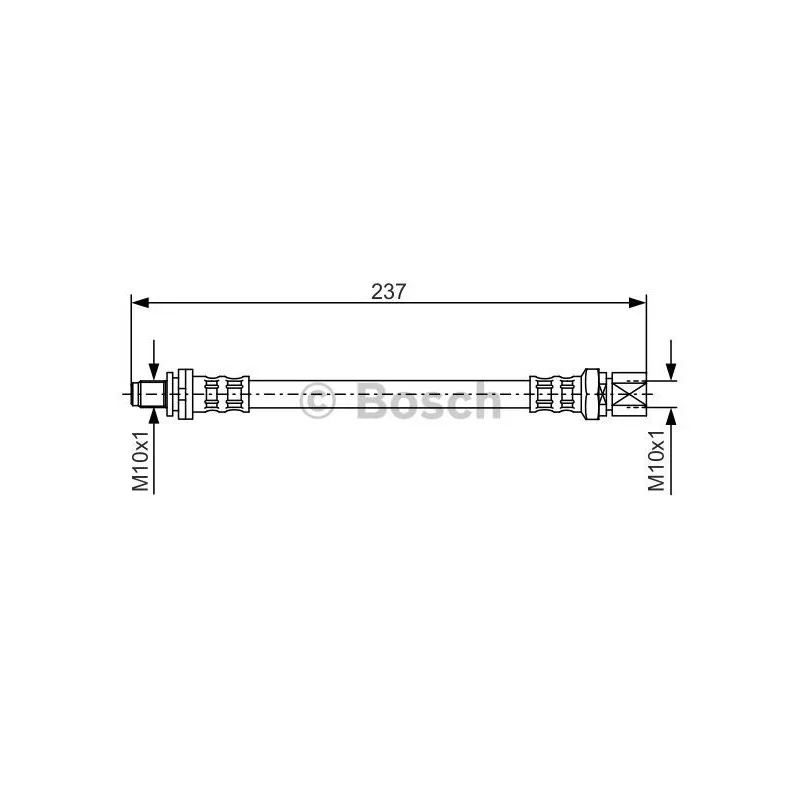 Flexible de frein BOSCH 1 987 476 564