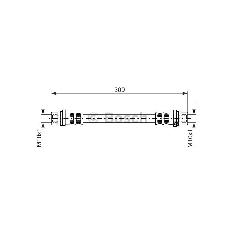 Flexible de frein BOSCH 1 987 476 583