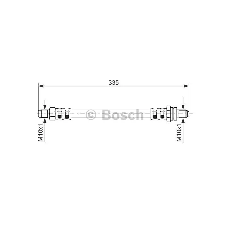 Flexible de frein BOSCH 1 987 476 600