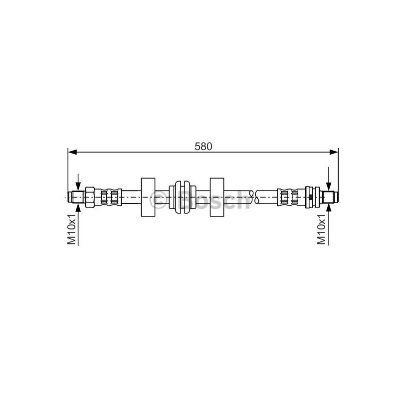 Flexible de frein BOSCH 1 987 476 602