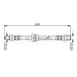 Flexible de frein BOSCH 1 987 476 611 - Visuel 1