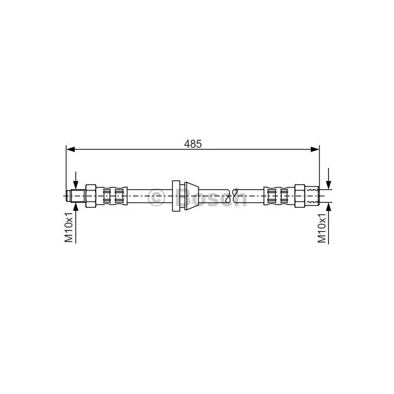 Flexible de frein BOSCH 1 987 476 611