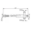 Flexible de frein BOSCH 1 987 476 614 - Visuel 1